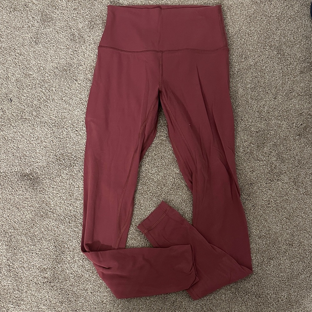 Lululemon Raspberry Colored Align Leggings Size:4